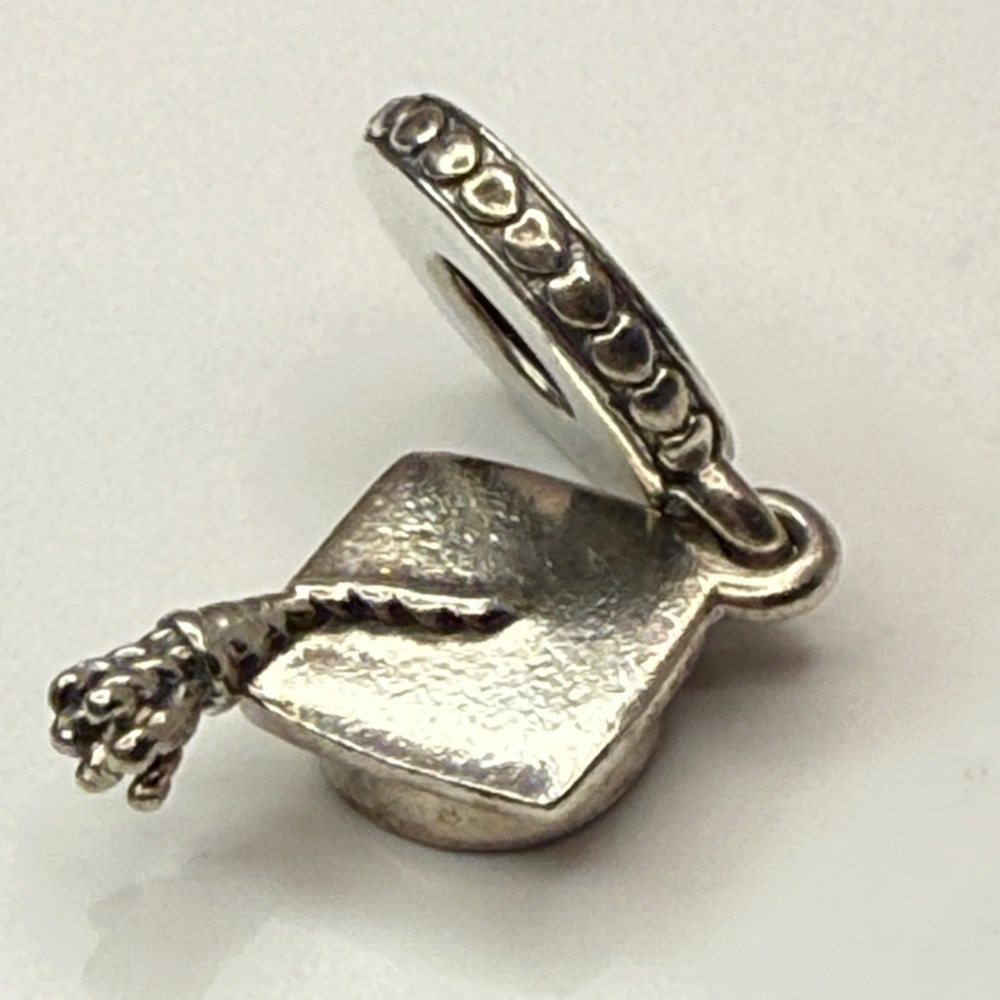 Pandora Retired Graduation Cap Dangle – “Hard Work Pays Off”